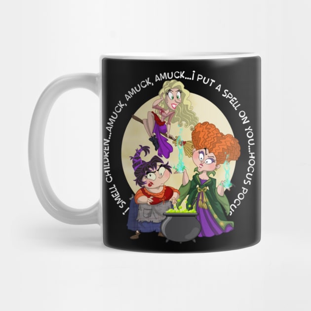 the Sanderson Sisters by gallaugherus